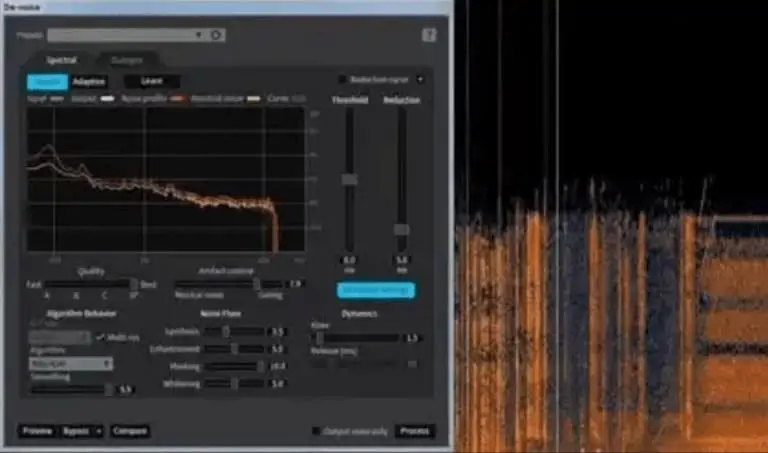 Forensic Audio Enhancement Noise Reduction
